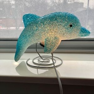 y2k Dolphin Lamp